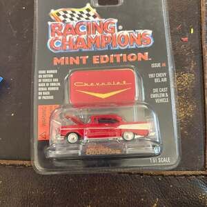 Racing Champions Mint Edition 1957 Chevy Bel Air Die Cast Car Issue #4